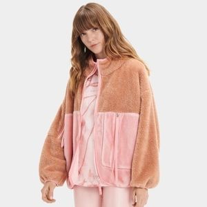 UGG Marlene‎ Sherpa Jacket Size Large New with Tags